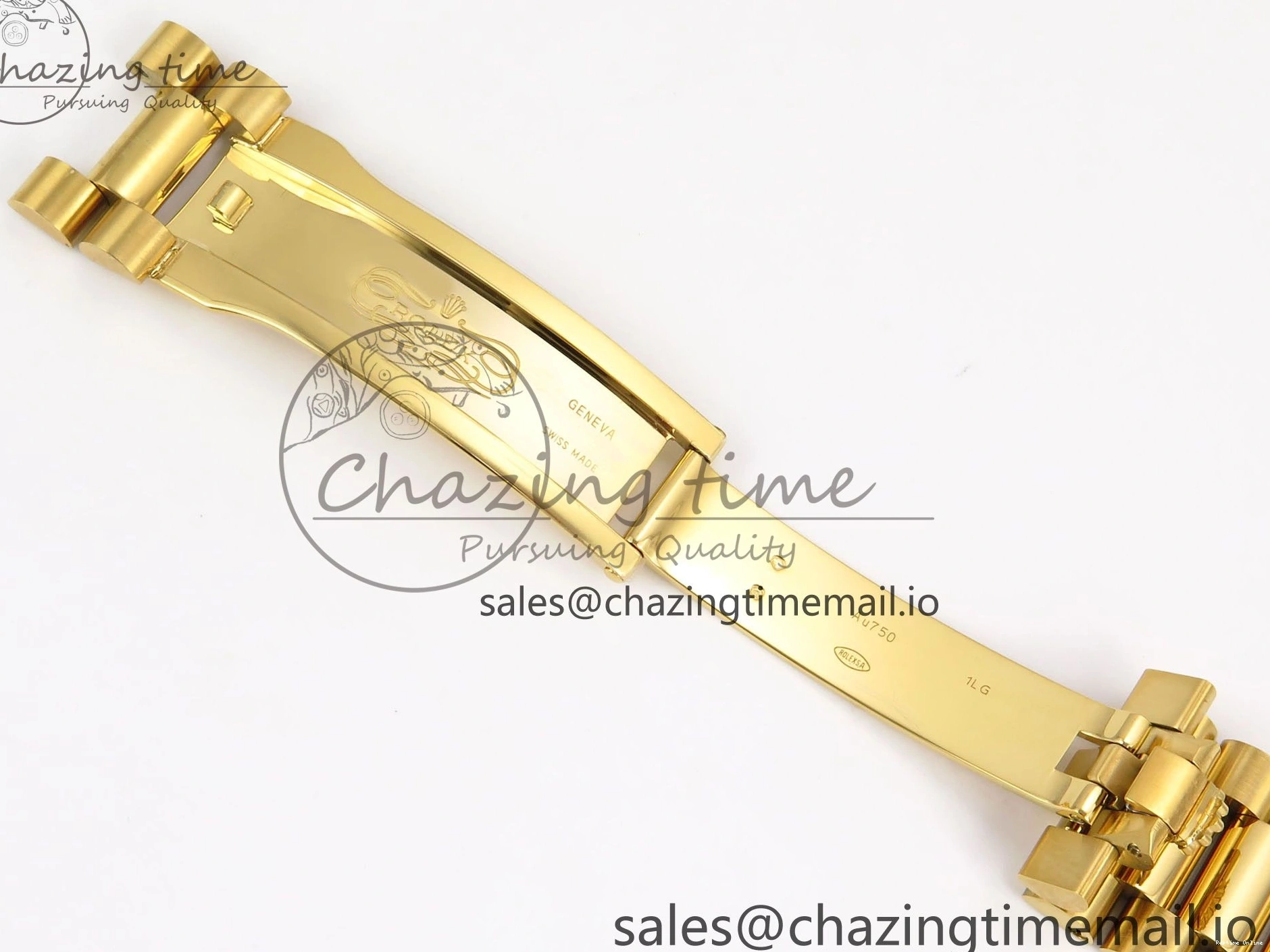 0508 Tailored Day Date 40 YG 228238 THBF 1:1 Best Edition YG Dial on President Bracelet VR3255 (Gain Weight) 952